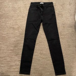 Anine Bing Skinny Black Jeans